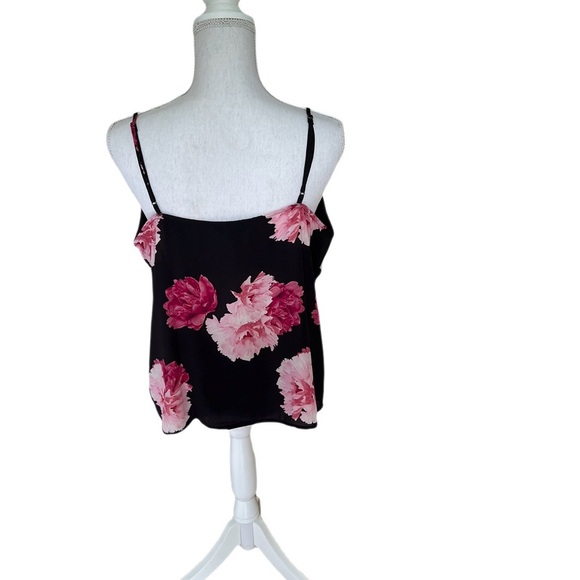 Banana Republic Black and Pink Camisole Top Size Large - Picture 5 of 8